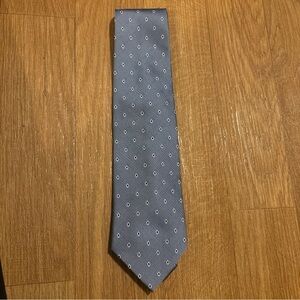 Weatherproof Garment Co. Men’s Silk Tie Bluish-Gray Stain Resistant